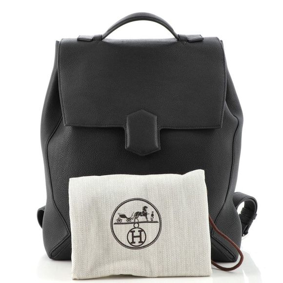 Hermes Flash Backpack Evercolor Black - Picture 2 of 9